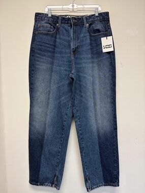 Womens Jeans Straight Leg, High Rise, Size 14, #455